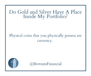 quote about coins - bertram financial