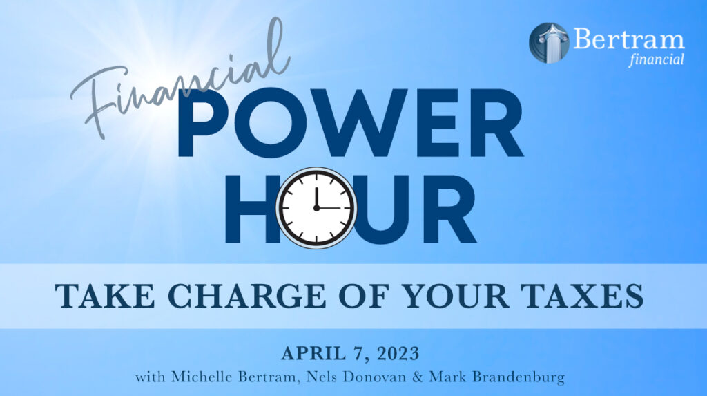 April Power Hour -Take Charge of Your Taxes